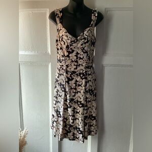 Diane Von Furstenberg Mid Length Floral Dress